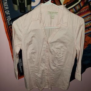 ♡♡USED♡♡ Blush Button Up Blouse